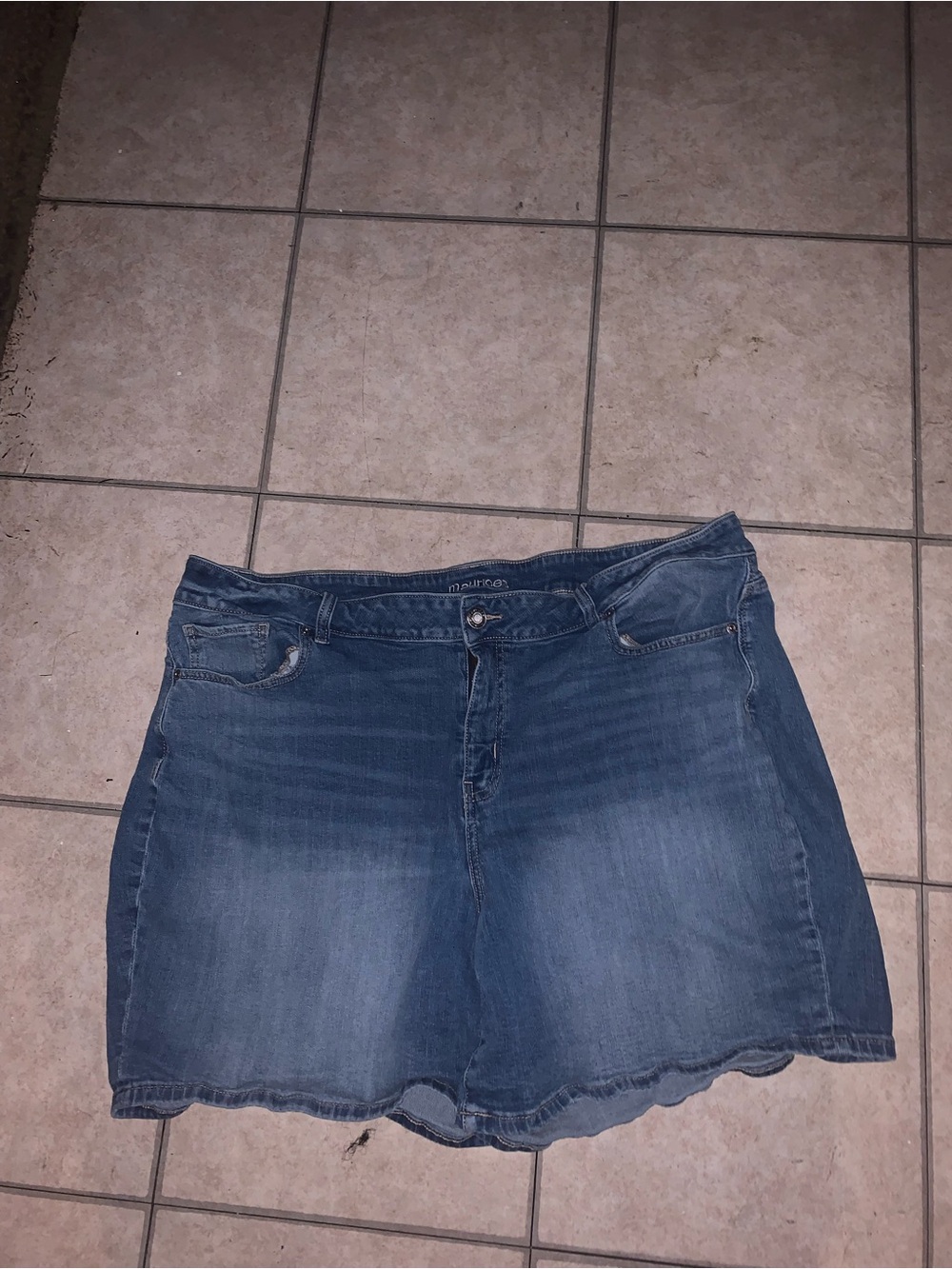Maurices Blue Denim Jean Shorts